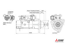 Startér KUTNAK AUTOMOTIVE 723364/M