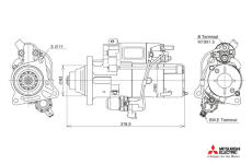 Startér KUTNAK AUTOMOTIVE 723373/M