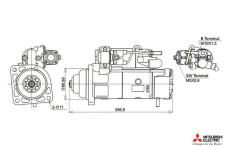 Startér KUTNAK AUTOMOTIVE 723381/M