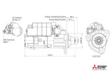 Startér KUTNAK AUTOMOTIVE 723394/M