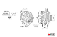 generátor KUTNAK AUTOMOTIVE 723441/M