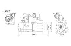Startér KUTNAK AUTOMOTIVE 723512/M