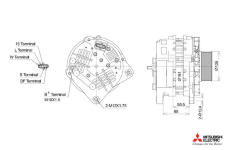 generátor KUTNAK AUTOMOTIVE 723513/M