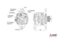 generátor KUTNAK AUTOMOTIVE 723531/M