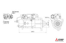 Startér KUTNAK AUTOMOTIVE 723549/M