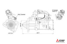 Startér KUTNAK AUTOMOTIVE 723550/M