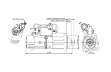 Startér KUTNAK AUTOMOTIVE 723558/M