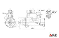 Startér KUTNAK AUTOMOTIVE 723566/M