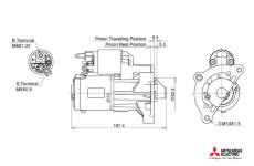 Startér KUTNAK AUTOMOTIVE 723651/M