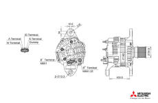 generátor KUTNAK AUTOMOTIVE 723771/M