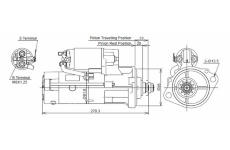 Startér KUTNAK AUTOMOTIVE 723793/M