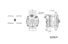 generátor KUTNAK AUTOMOTIVE 724181/M