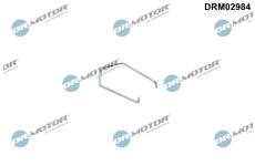 Přidržovací pružina, potrubí chladiva Dr.Motor Automotive DRM02984