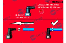 Spojka palivovej hadice Dr.Motor Automotive DRM0163Q