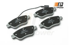 Sada brzdových destiček, kotoučová brzda ProfiPower 1B1008