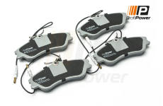 Sada brzdových destiček, kotoučová brzda ProfiPower 1B1068