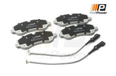 Sada brzdových destiček, kotoučová brzda ProfiPower 1B1087
