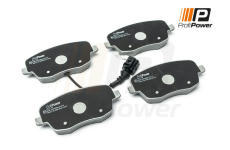 Sada brzdových destiček, kotoučová brzda ProfiPower 1B1119