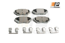 Sada brzdových destiček, kotoučová brzda ProfiPower 1B1283