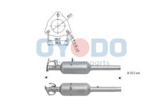 Filtr pevnych castic, vyfukovy system Oyodo 20N0139-OYO