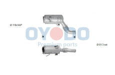 Filtr pevnych castic, vyfukovy system Oyodo 20N0013-OYO