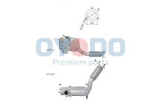 Filtr pevnych castic, vyfukovy system Oyodo 20N0146-OYO
