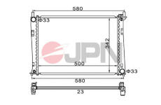 Chladič, chlazení motoru JPN 60C9026-JPN