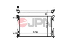 Chladič, chlazení motoru JPN 60C9004-JPN