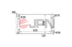 Chladič, chlazení motoru JPN 60C9051-JPN