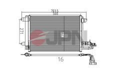 Kondenzátor, klimatizace JPN 60C9140-JPN