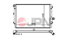 Chladič, chlazení motoru JPN 60C9060-JPN