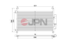 Kondenzátor klimatizácie JPN 60C9101-JPN