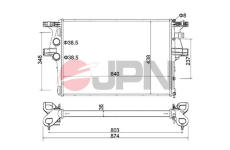 Chladič, chlazení motoru JPN 60C9024-JPN
