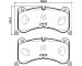 Sada brzdových destiček, kotoučová brzda HELLA 8DB 355 040-821