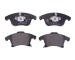 Sada brzdových destiček, kotoučová brzda HELLA 8DB 355 025-201