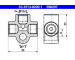 Spojovací / rozdělovací kus ATE 03.3513-0200.1