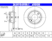 Brzdový kotouč ATE 24.0110-0199.1