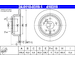Brzdový kotouč ATE 24.0110-0319.1