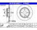 Brzdový kotúč ATE 24.0110-0403.1