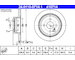 Brzdový kotouč ATE 24.0110-0714.1