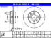 Brzdový kotouč ATE 24.0111-0122.1