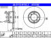Brzdový kotouč ATE 24.0113-0102.2