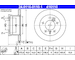 Brzdový kotouč ATE 24.0116-0110.1