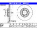 Brzdový kotouč ATE 24.0116-0118.1