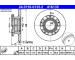 Brzdový kotouč ATE 24.0116-0135.2