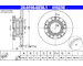 Brzdový kotúč ATE 24.0116-0236.1