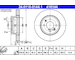 Brzdový kotúč ATE 24.0118-0144.1