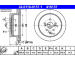 Brzdový kotouč ATE 24.0118-0157.1