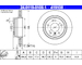 Brzdový kotouč ATE 24.0119-0108.1