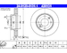 Brzdový kotouč ATE 24.0120-0131.1
